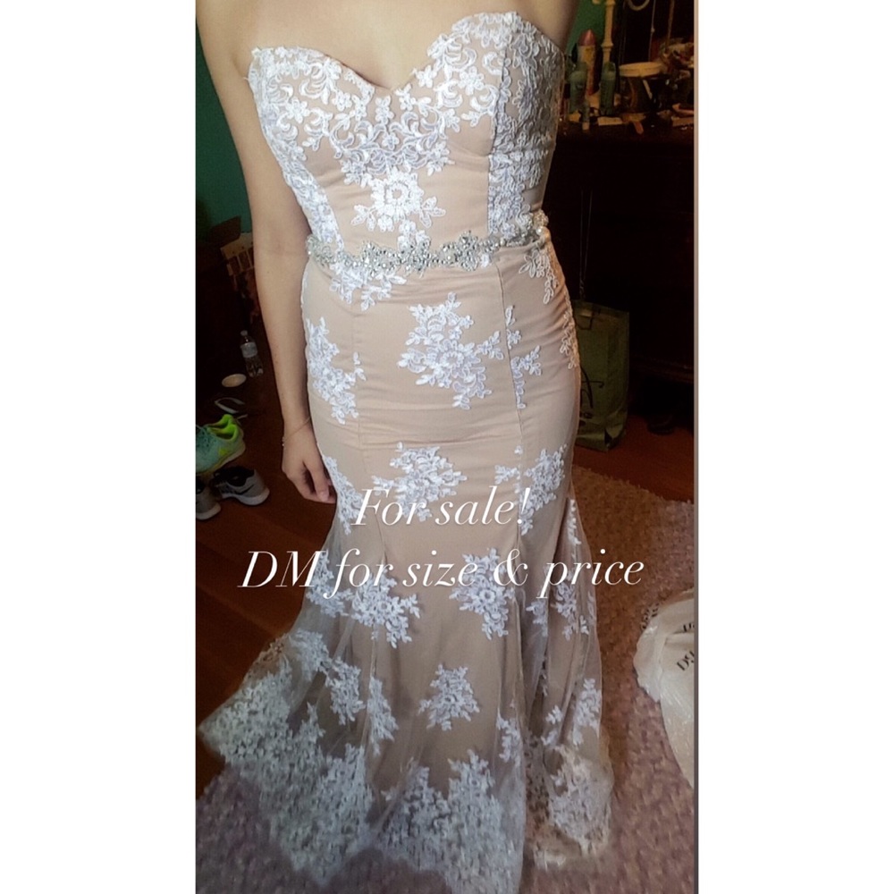 Strapless Formal Dress